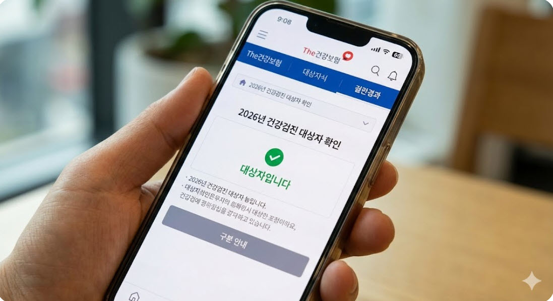 2026년 국가건강검진 대상자 조회|연령·직장 구분 및 짝수년도 기준 (2026최신버전) 9 posttitle 16